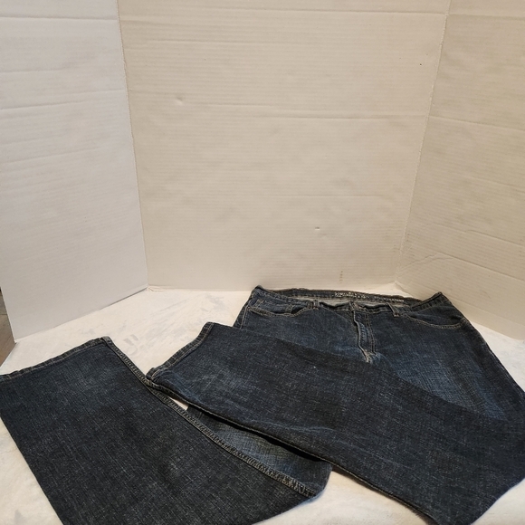 MENS levi straight jeans size 38x34 - Picture 1 of 7